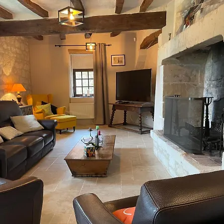 Le Cottage D'Eleanor Gite De Charme Avec Spa Jacuzzi Prive Marcay  Exterior foto
